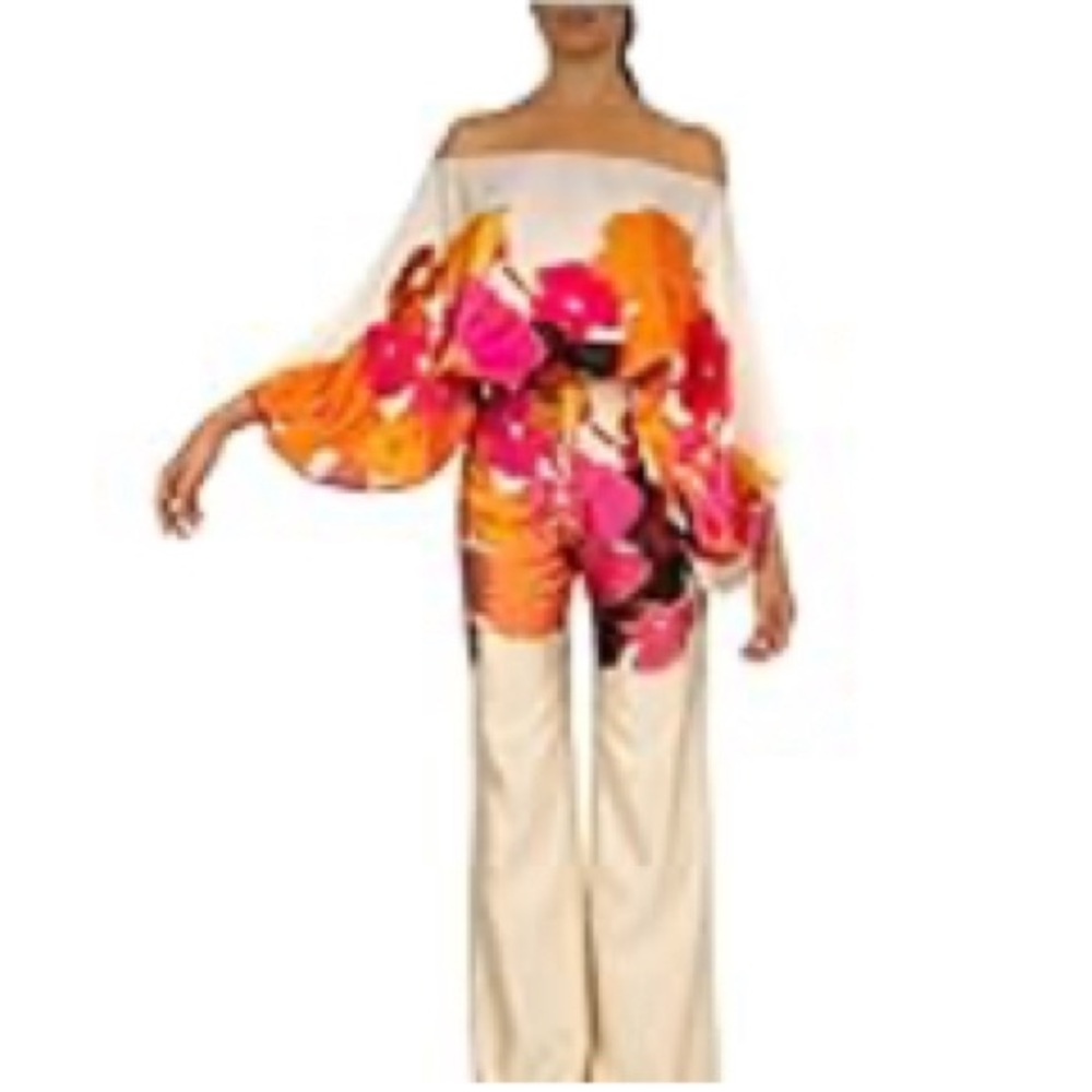 Matching silk set!
